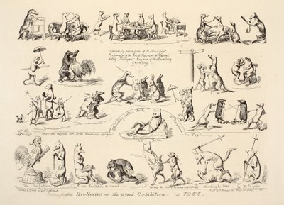 Some of the Drolleries of the Great Exhibition by George Cruikshank